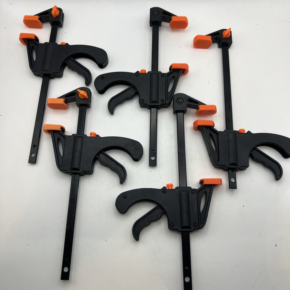5pc Quick Grip 4" F woodworking Clamp Clip Heavy Duty Wood Carpenter Tool Clamp